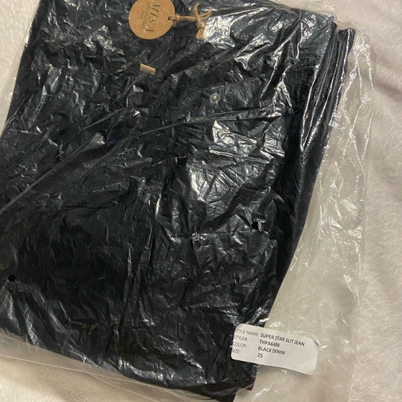 MISA Los Angeles Super Star Slit Jeans - Picture 8 of 9